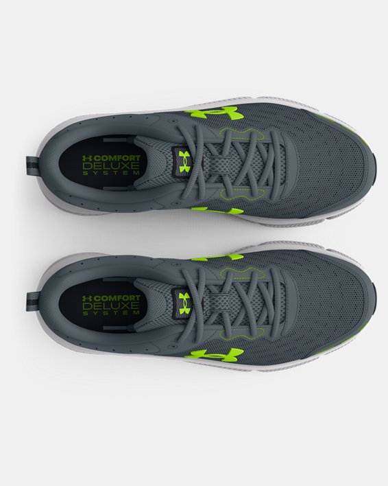 Men's UA Charged Assert 10 Running Shoes, Gray, pdpMainDesktop image number 2